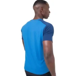 Mountain Equipment Headpoint Block Mens Tee Flint Grey/admiral