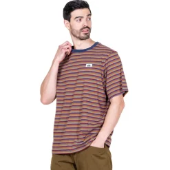 Mountain Equipment Lava Mens Tee Stanage Stripe