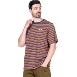 Mountain Equipment Lava Mens Tee Stanage Stripe