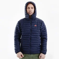 Mountain Equipment Men's Particle Hooded Jacket Cosmos/Redrock