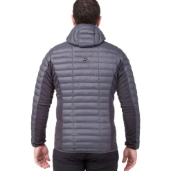 Mountain Equipment Men's Particle Hooded Jacket Anvil/Obsidian