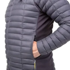 Mountain Equipment Men's Particle Hooded Jacket Anvil/Obsidian