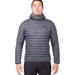Mountain Equipment Men's Particle Hooded Jacket Anvil/Obsidian