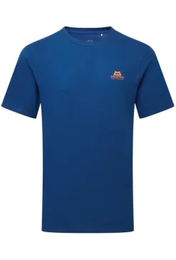 Mountain Equipment Men's Yorik On Wire Tee Admiral Blue