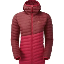 Mountain Equipment Particle Hooded Wmns Jacket Capsicum/Tibetanred