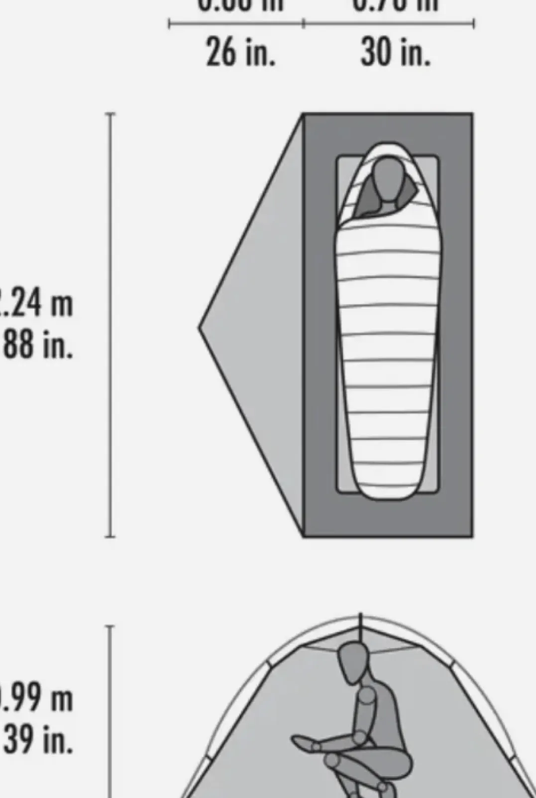 MSR Elixir 1 Tent Footprint Incl Green