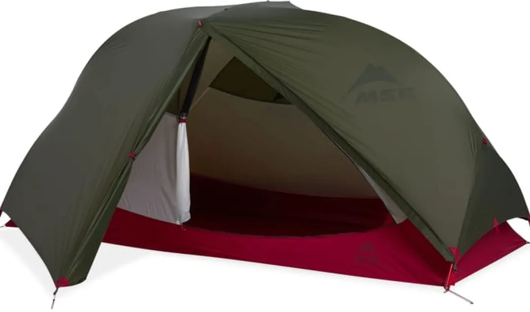 MSR Hubba Hubba Bikepack 1-Person Tent Green
