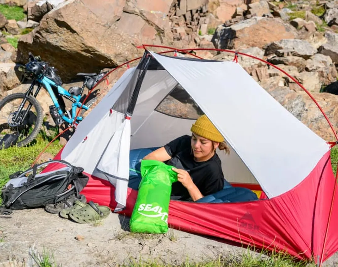 MSR Hubba Hubba Bikepack 1-Person Tent Green
