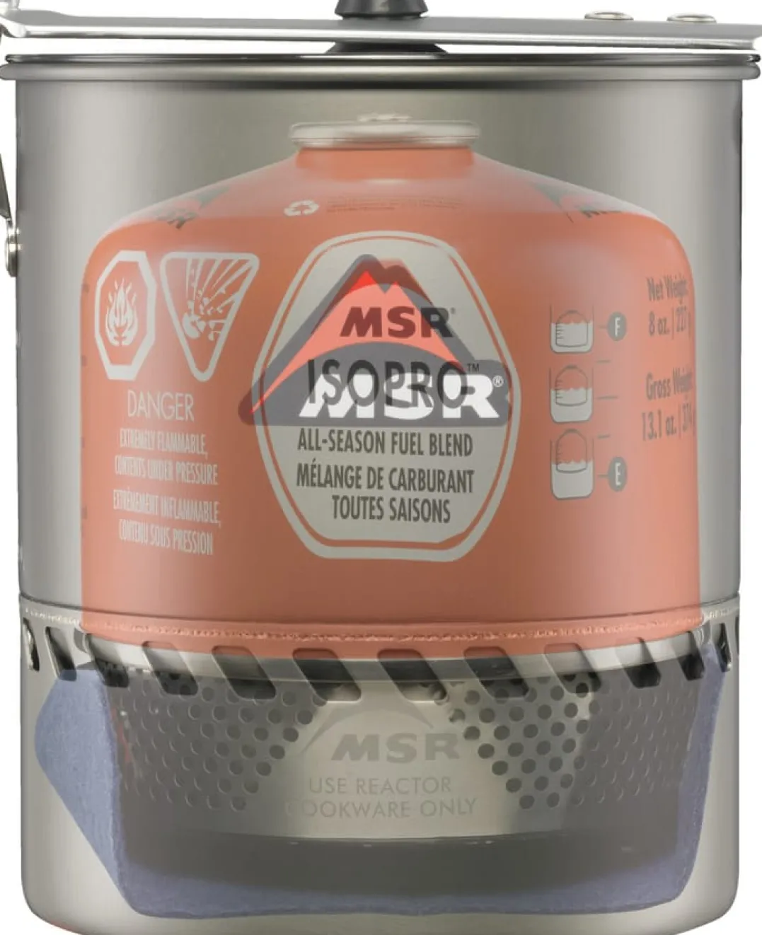 MSR Reactor 1.7l Stove System Grey