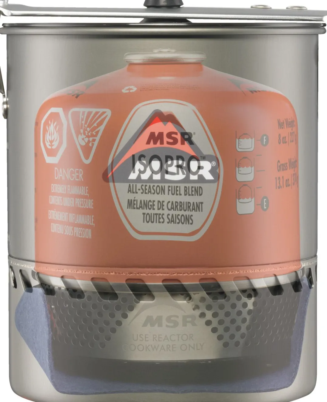 MSR Reactor 1.7l Stove System Grey