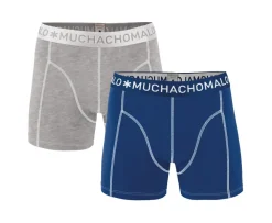 Muchachomalo 1010 BOXER 2PK GREY/BLUE