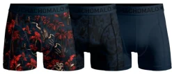 Muchachomalo Palm Birds 01 3pk Boxer Print/print/solid