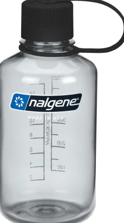 Nalgene 454ml Narrow Mouth Sustain Water Bottle Gray
