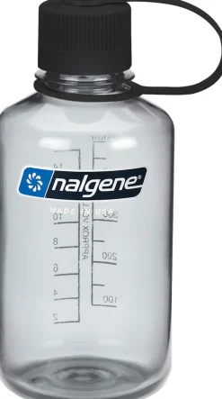 Nalgene 454ml Narrow Mouth Sustain Water Bottle Gray