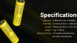 Nitecore Nitecore Nl2153hp Yellow