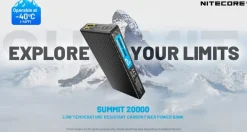 Nitecore Summit 20000 Powerbank Black