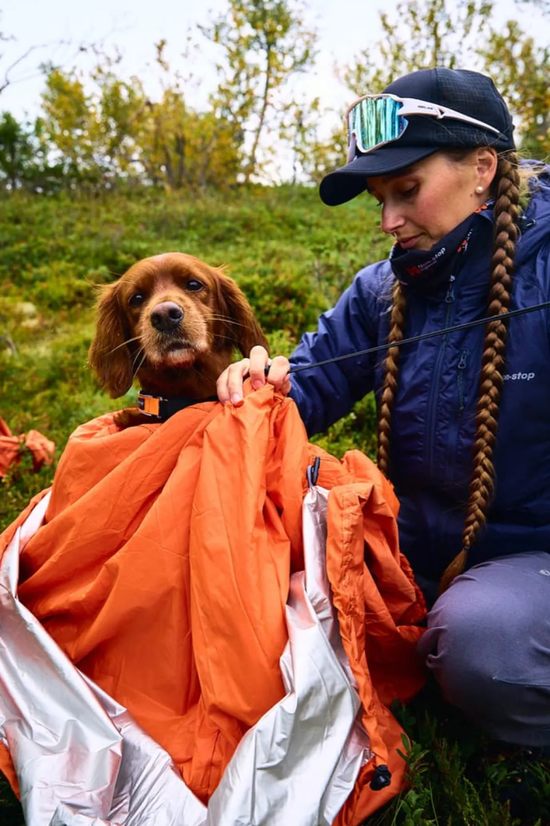 Non-stop Dogwear Bivvy Bag Orange Small