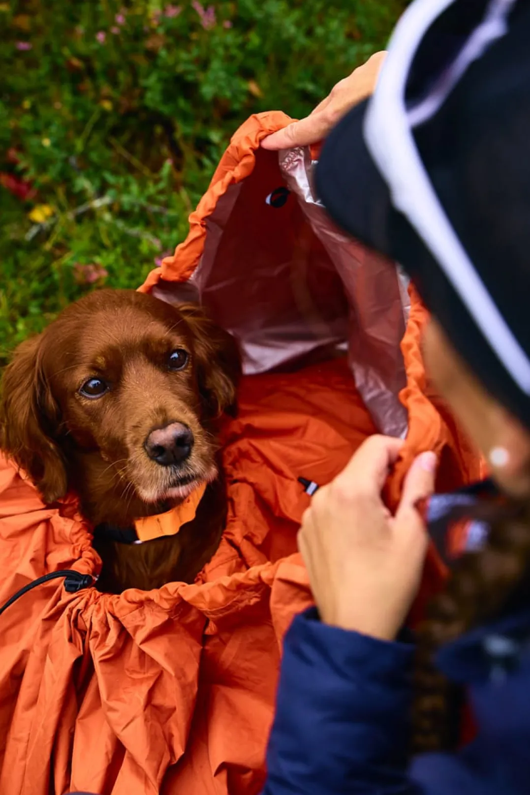 Non-stop Dogwear Bivvy Bag Orange Small