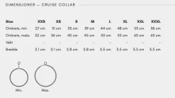 Non-stop Dogwear Cruise Collar Orange