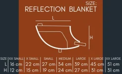 Non-stop Dogwear Reflection Blanket Orange
