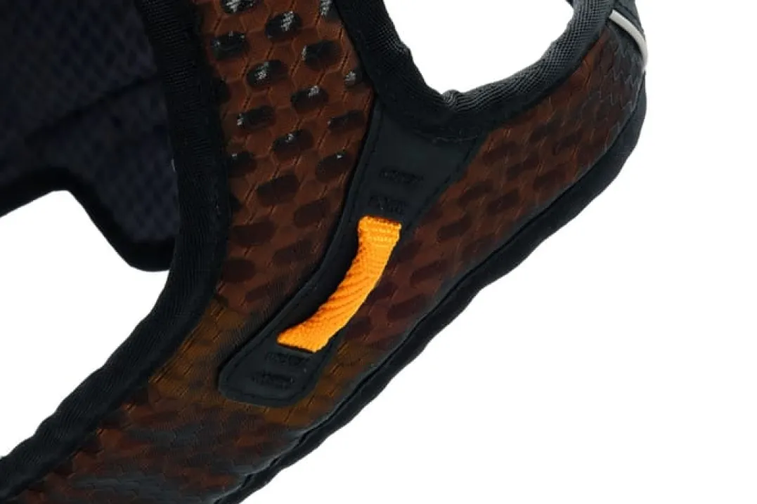 Non-stop Dogwear Rock Harness Long Black/Orange S
