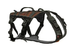 Non-stop Dogwear Rock Harness Long Black/Orange M