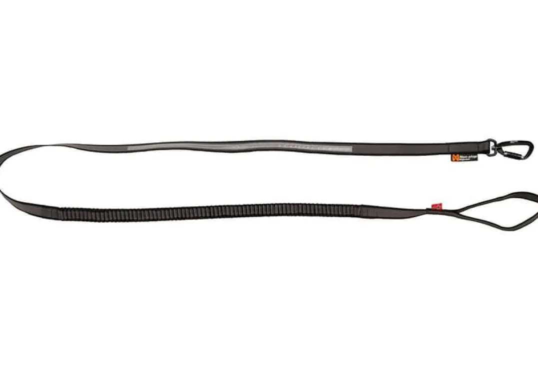 Non-stop Dogwear Touring Bungee Leash Gray