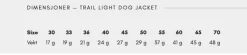 Non-stop Dogwear Trail Light Dog Jacket Grey