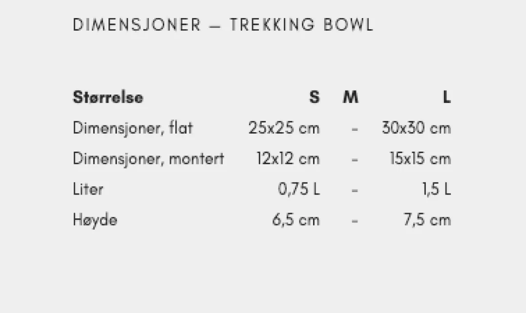 Non-stop Dogwear Trekking Bowl