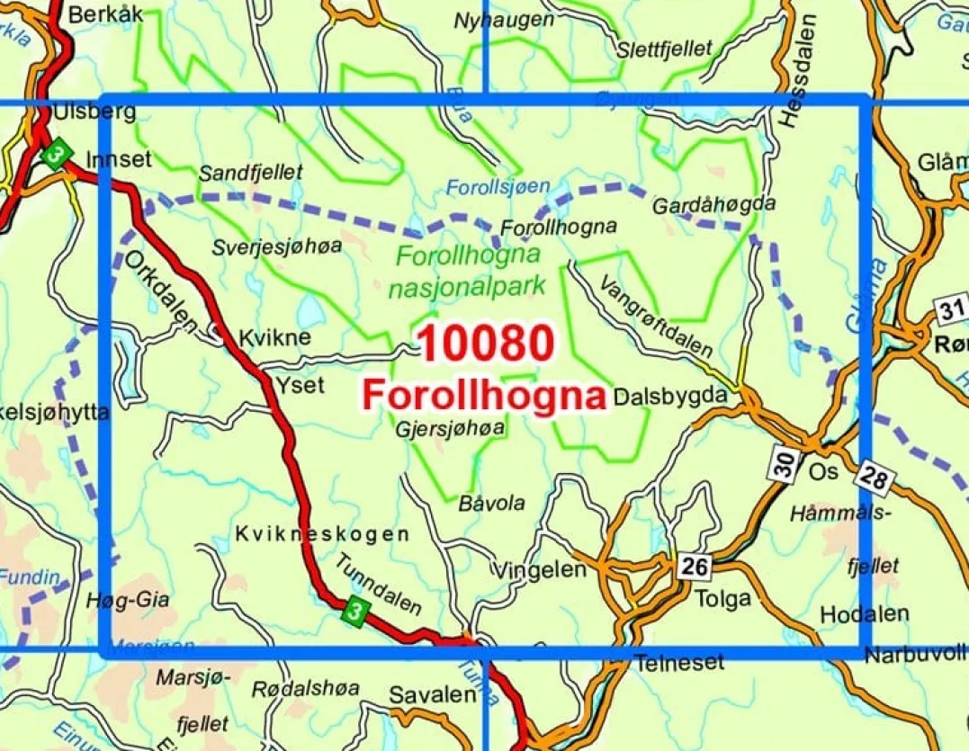 Nordeca Norge-serien 1:50 00 Norge-serien