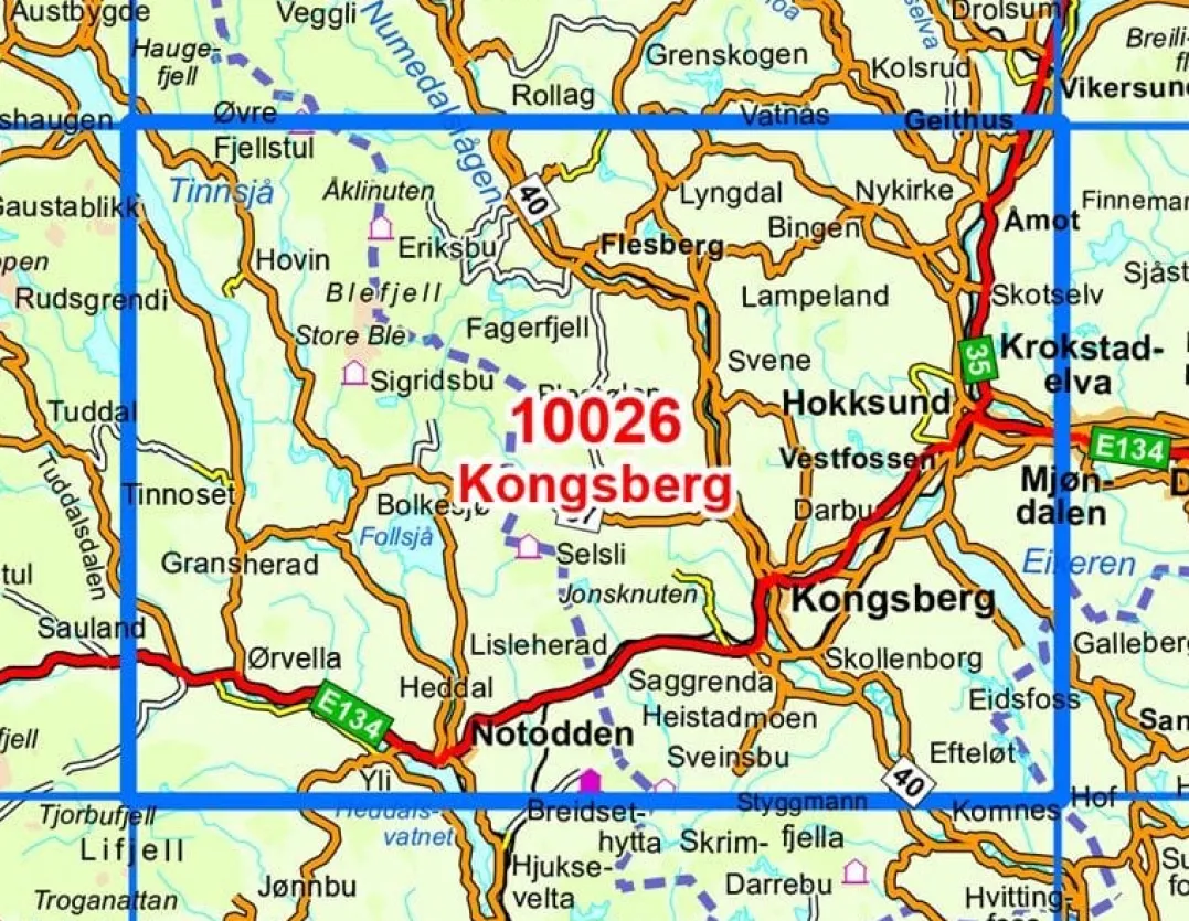 Nordeca Norge-serien 1:50 00 Norge-serien