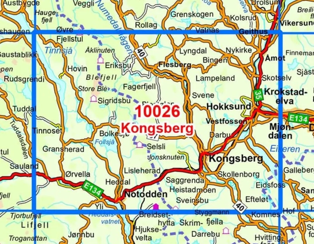 Nordeca Norge-serien 1:50 00 Norge-serien