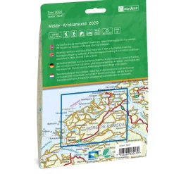 Nordeca Topo 3000 1:50 000 Molde - Kristiansund