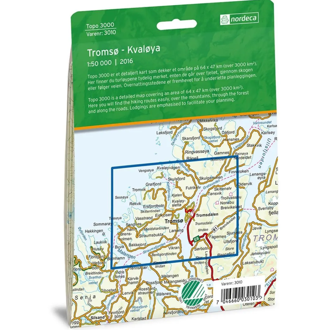 Nordeca Topo 3000 1:50 000 Topo 3000
