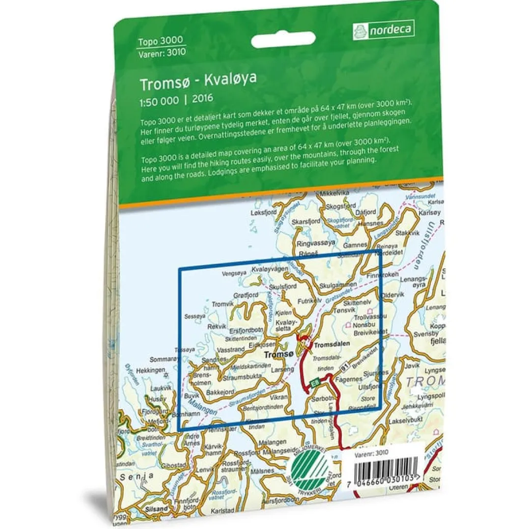 Nordeca Topo 3000 1:50 000 Topo 3000