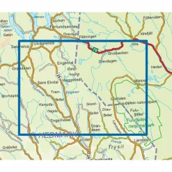 Nordeca Topo 3000 1:50 000 Trysil nord