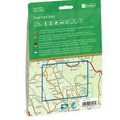Nordeca Topo 3000 1:50 000 Trysil nord
