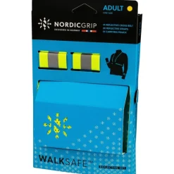 Nordic Grip Kids' Reflective Cross Belt Incl. 2 Band Black