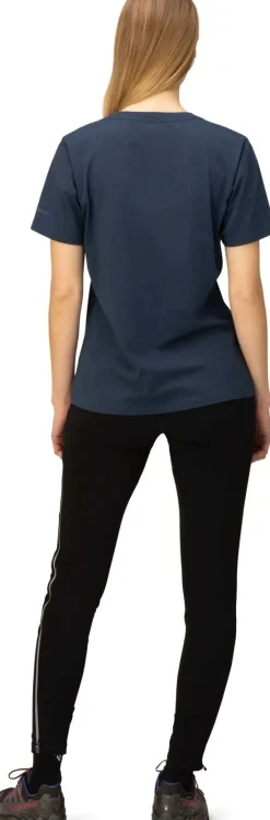 Norrøna /29 Cotton Activity Embroidery T-Shirt W'S Indigo Night