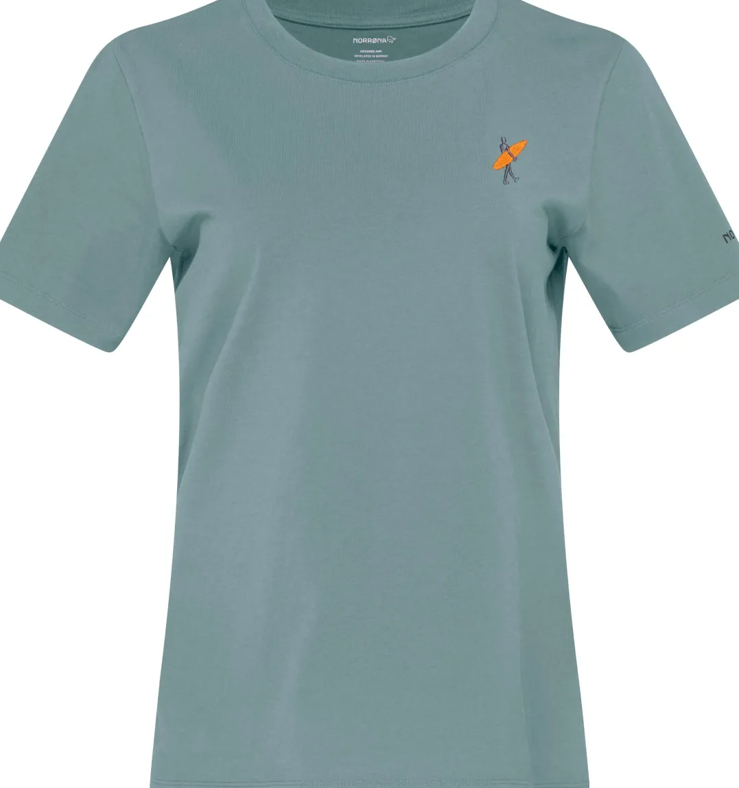 Norrøna /29 Cotton Activity Embroidery T-Shirt W'S Trooper