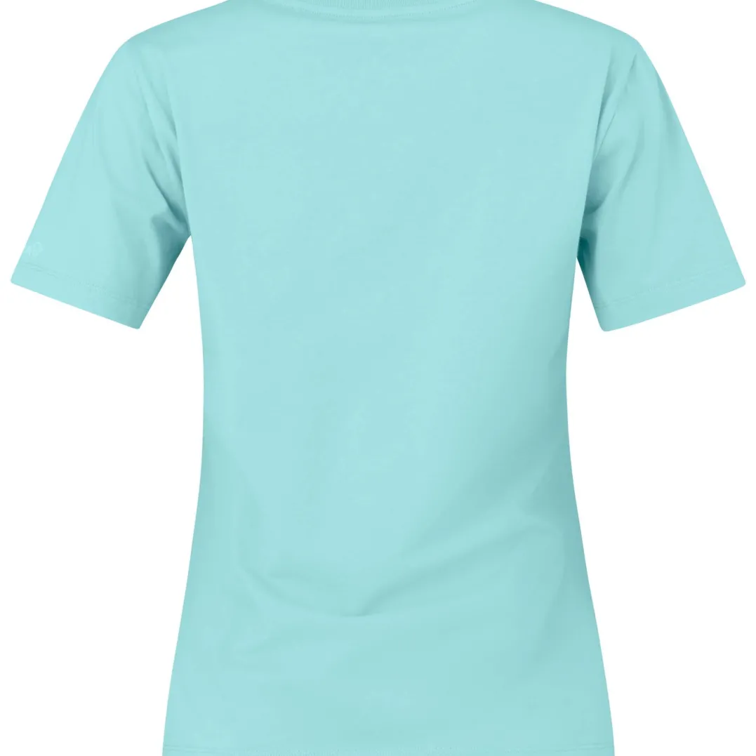 Norrøna /29 Cotton Activity Embroidery T-Shirt W'S Aqua Haze