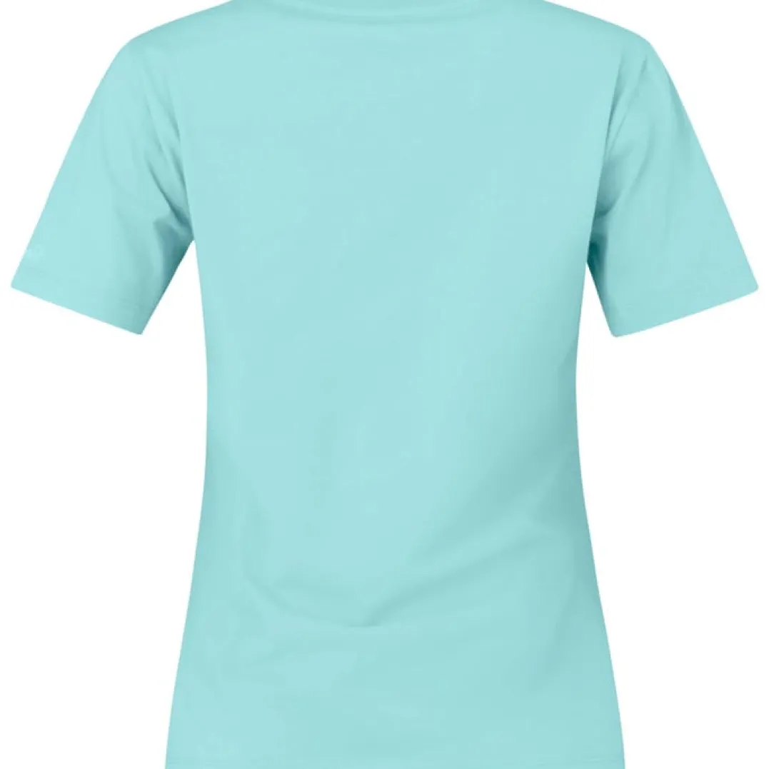 Norrøna /29 Cotton Activity Embroidery T-Shirt W'S Aqua Haze