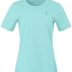 Norrøna /29 Cotton Activity Embroidery T-Shirt W'S Aqua Haze
