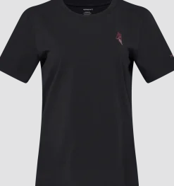 Norrøna /29 Cotton Activity Embroidery T-Shirt W'S Caviar