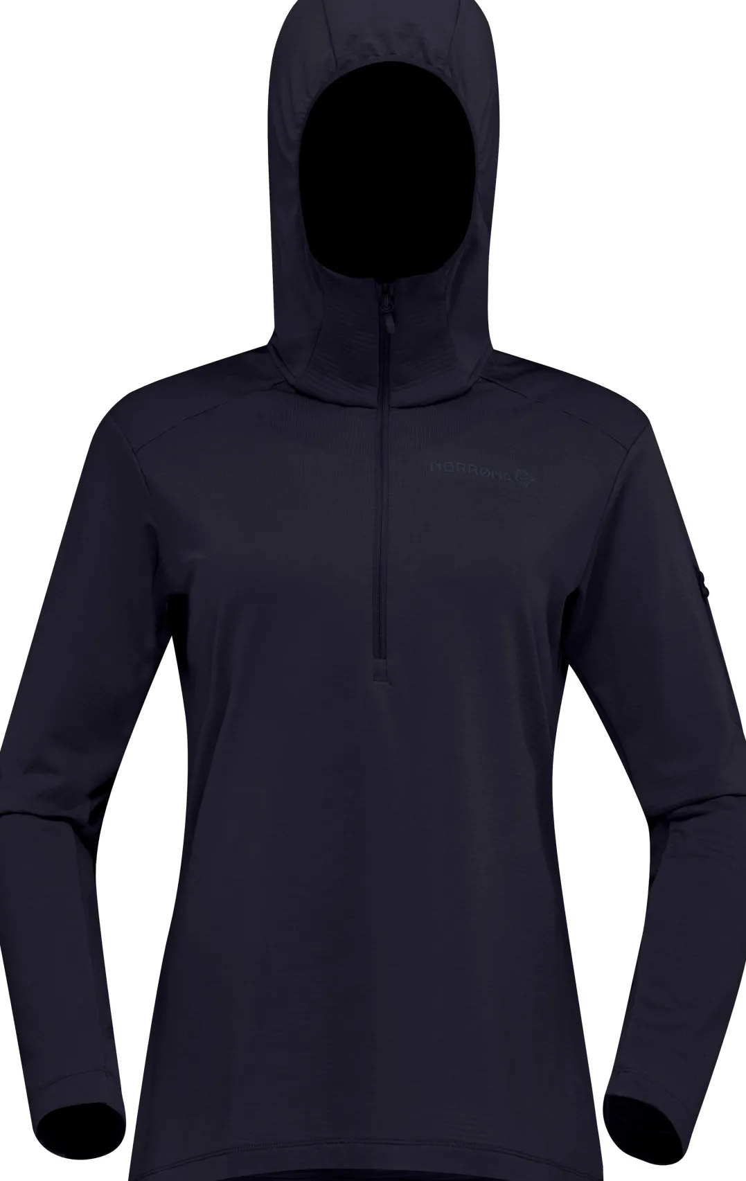 Norrøna Falketind Warm1 Hood W'S Caviar Black