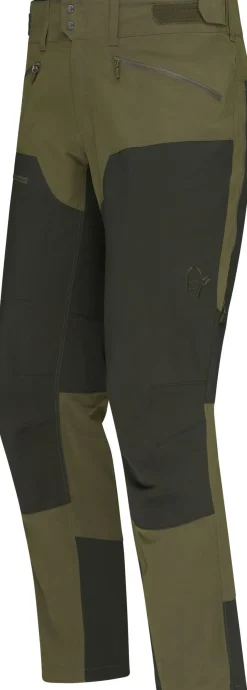 Norrøna Femund Cotton Flex1 Light Pants M'S Olive Night/rosin