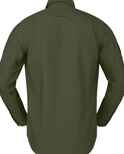 Norrøna Femund Cotton Shirt M'S Olive Night