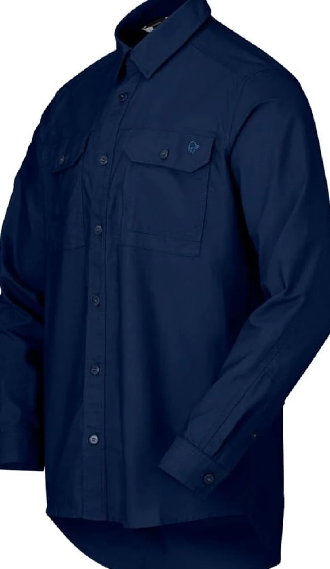 Norrøna Femund Cotton Shirt M'S Navy Blazer