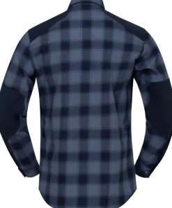 Norrøna Femund Flannel Shirt M'S Navy Blazer