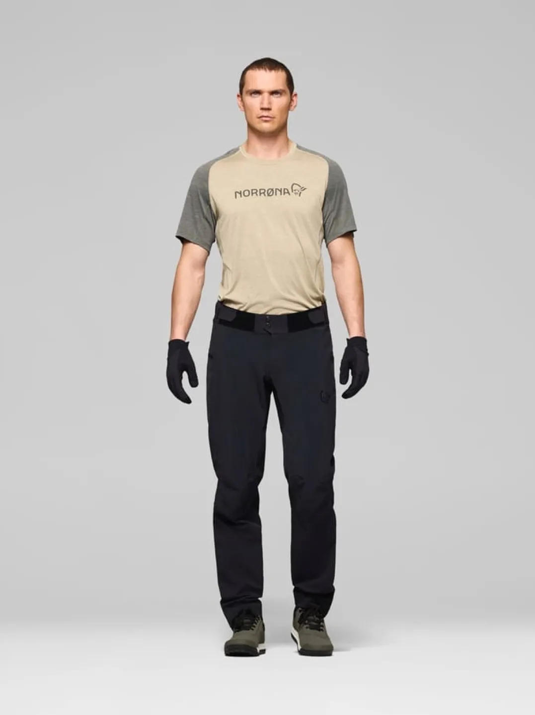 Norrøna Fjørå Flex1 Hybrid Pants M'S Caviar Black